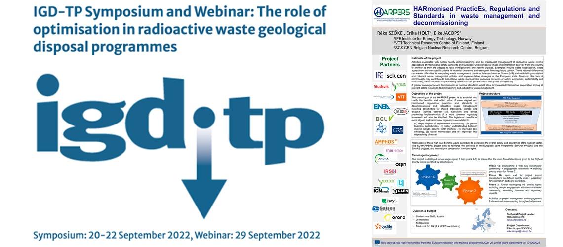 IGD-TP Symposium and Webinar